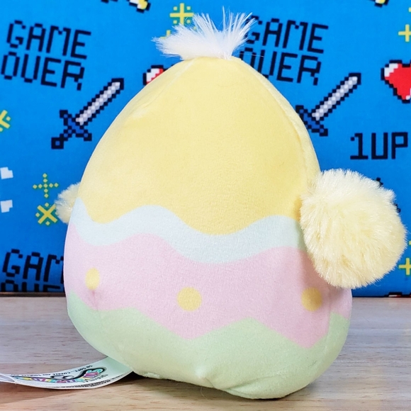 Squishmallow Aimee the Chick in Easter Egg 4.5" UltraSoft Stuffed Plush Toy NWT - Picture 3 of 12